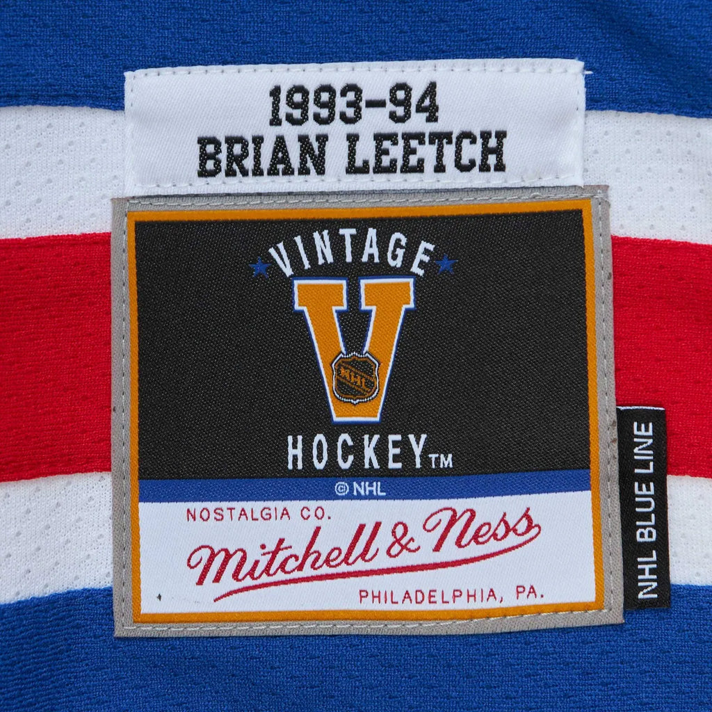 Leetch Rangers Vintage Jersey - Hình 11