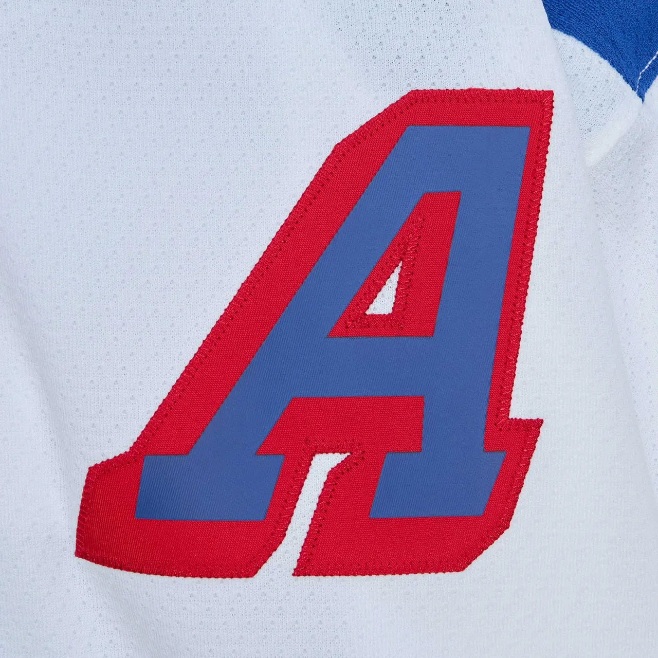 white Mitchell & Ness Leetch Rangers Jersey - Hình 5