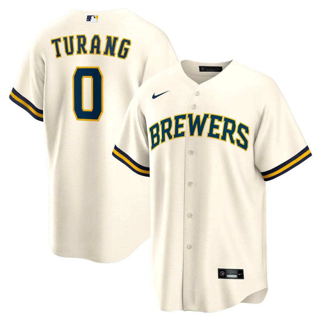 Turang Brewers Cream Jersey - Hình 2