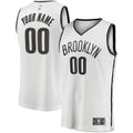 Fanatics Nets White Custom Jersey