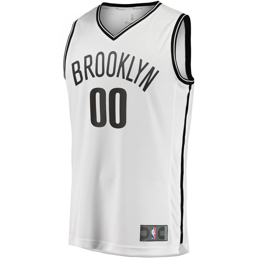 Fanatics Nets White Custom Jersey - Hình 3