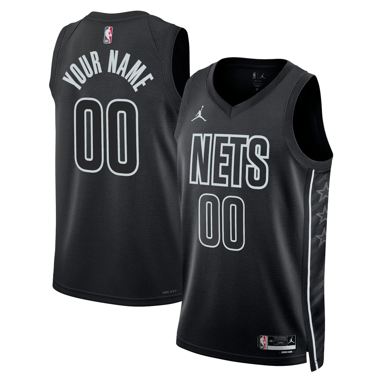 Nets Black Statement Jersey