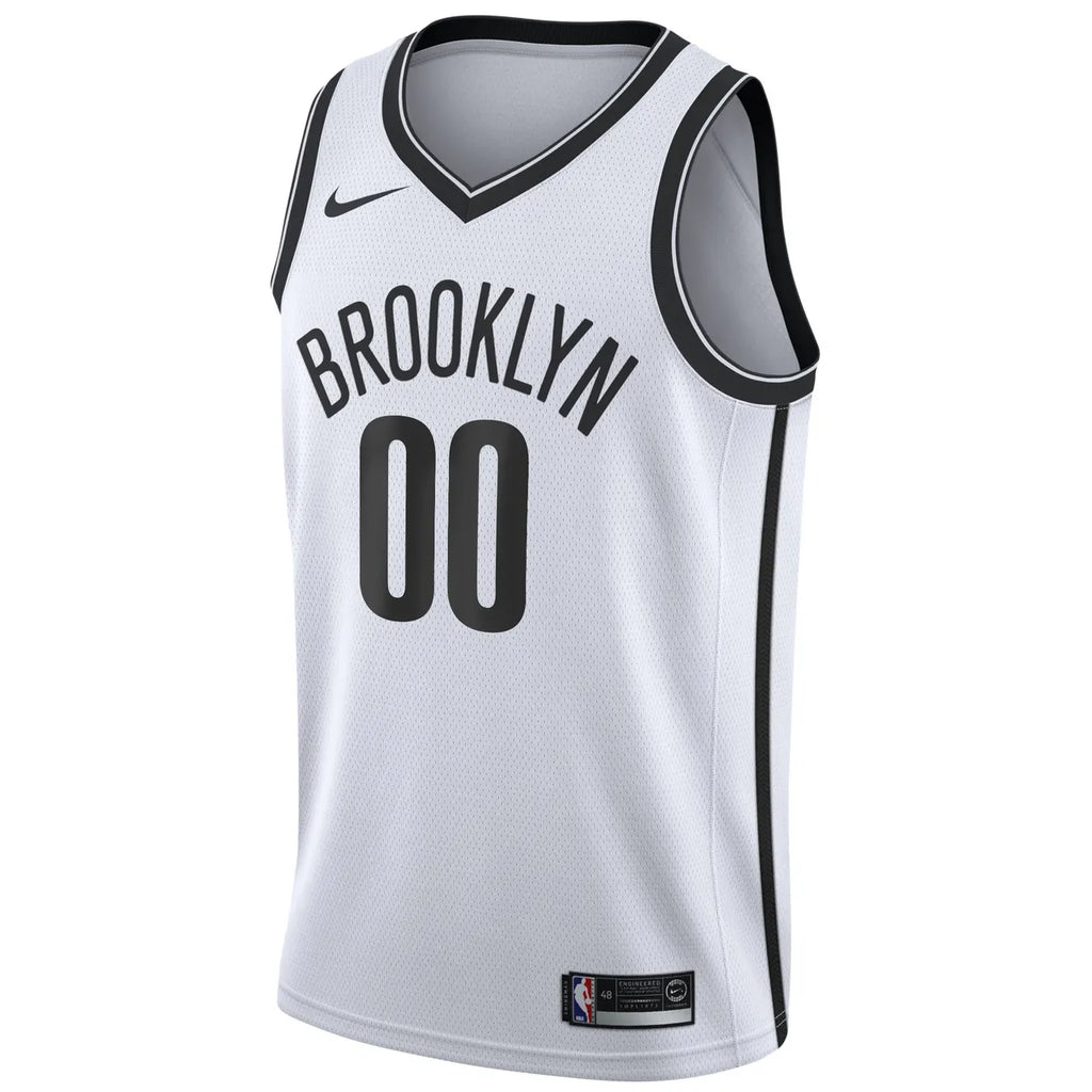 Nike Nets White Association Custom Jersey - Hình 3