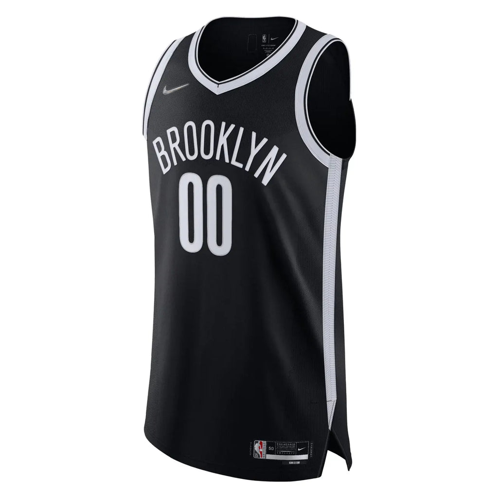 Nets Black Icon Jersey Custom - Hình 3