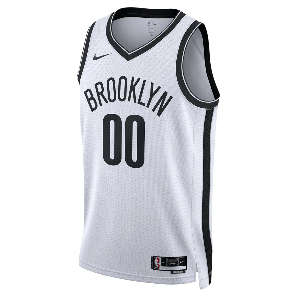 Nike Brooklyn Nets White Jersey - Hình 2