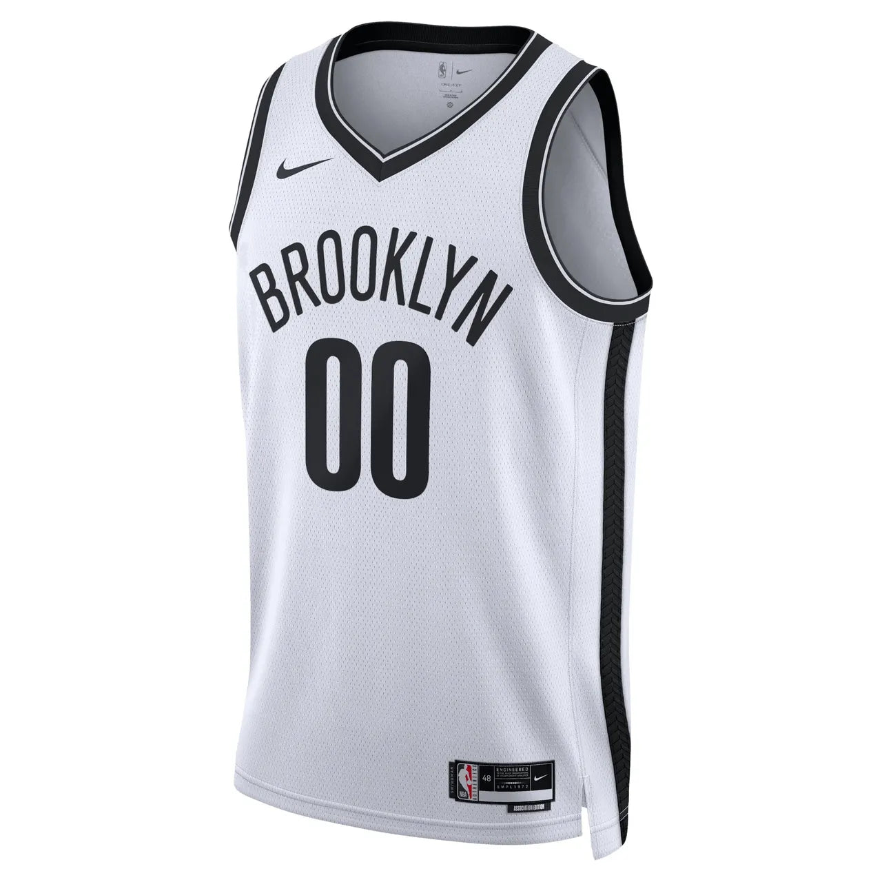 Nike Brooklyn Nets White Jersey - Hình 2