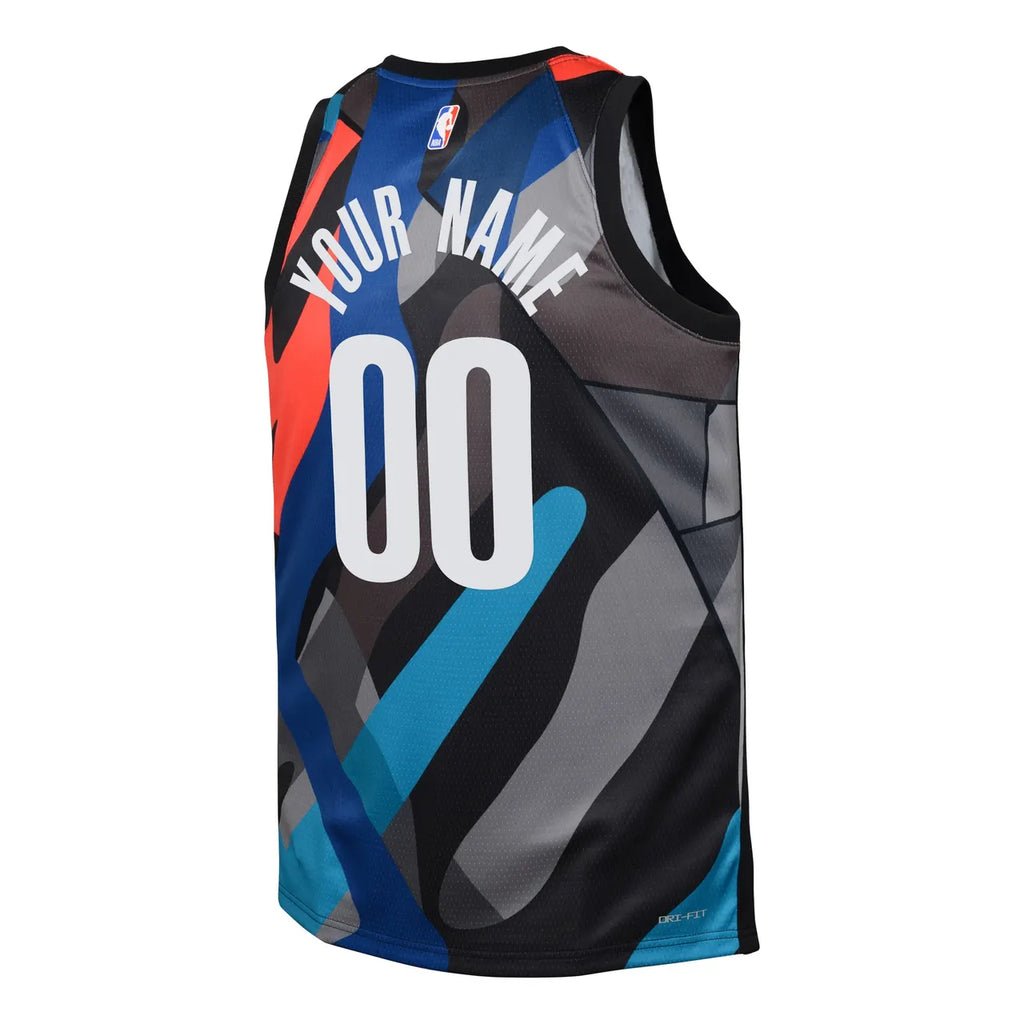 Nets Camo Black Jersey - Hình 3