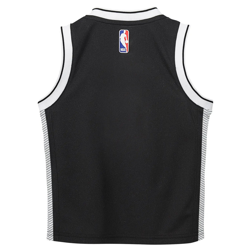 brooklyn Nike Nets Black Jersey - Hình 3