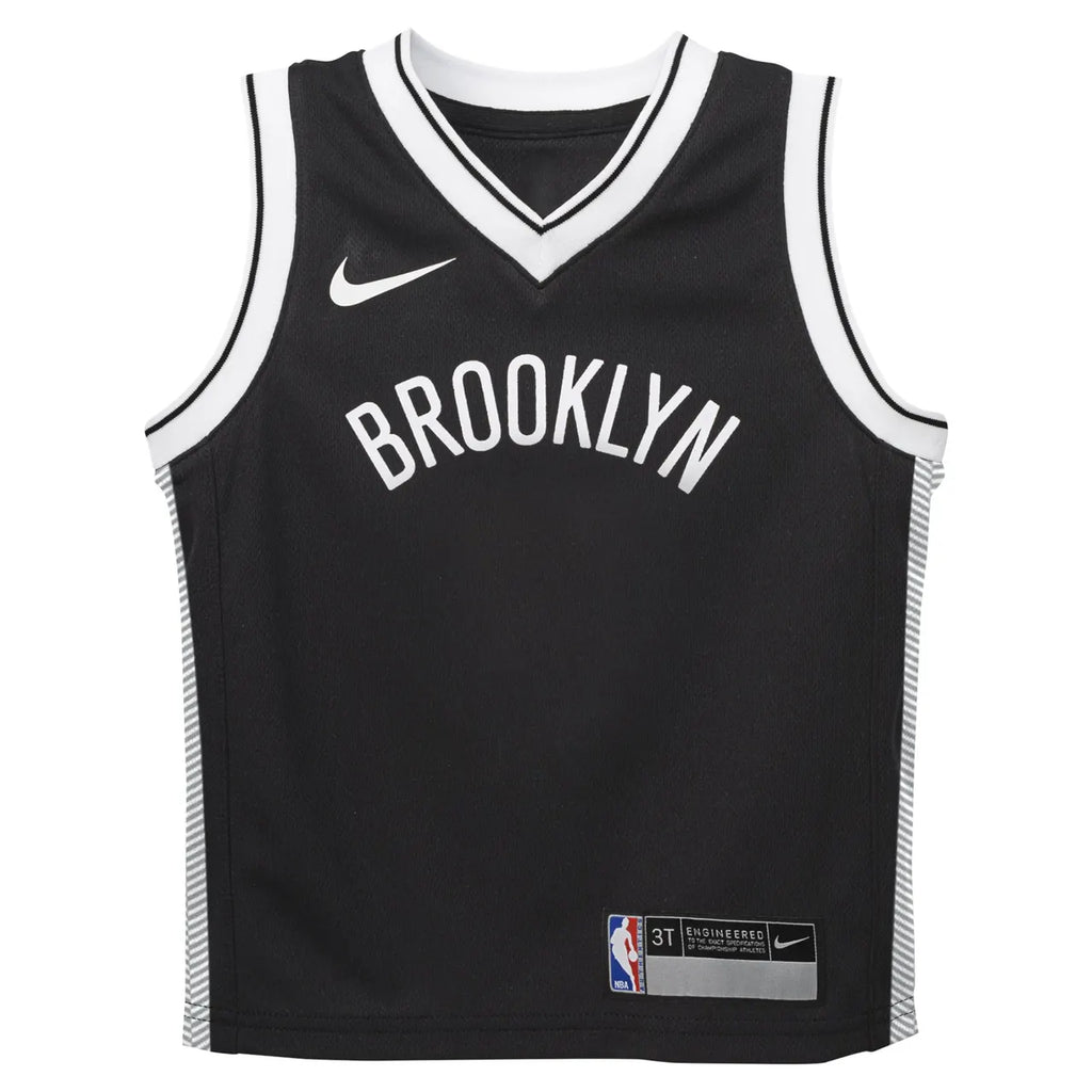 Nike Nets Black Toddler Jersey - Hình 2