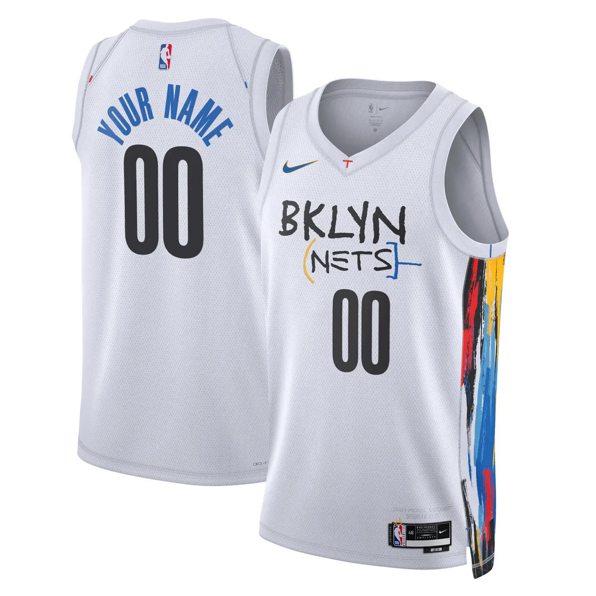 Nike Nets Basquiat Art Jersey - Hình 2
