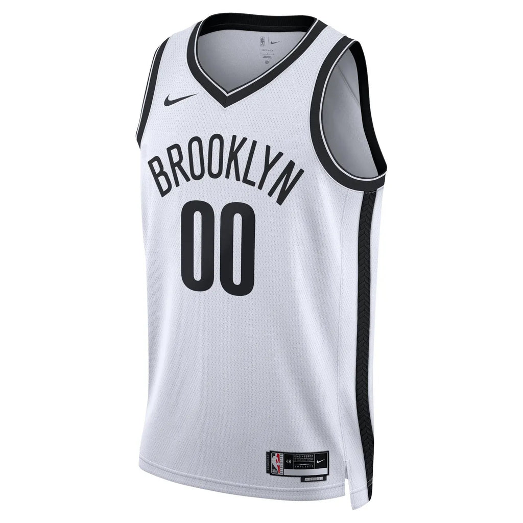 Nike Nets White Jersey - Hình 2