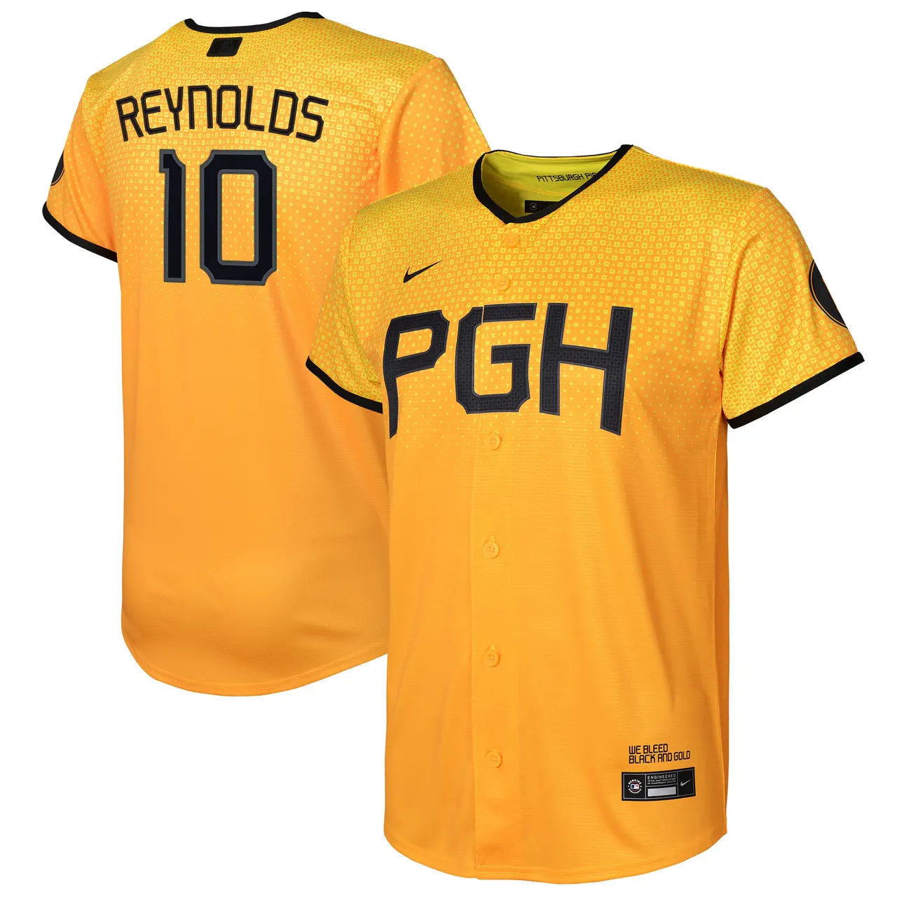 nike Pirates Reynolds Gold Jersey