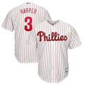 majestic Phillies Harper Pinstripe Jersey