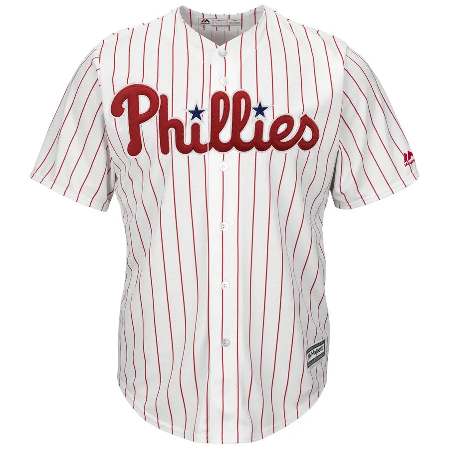 Harper Phillies Pinstripe Jersey majestic - Hình 2