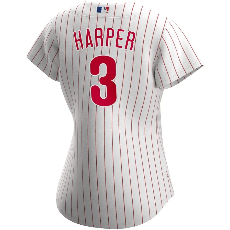 Nike Harper Phillies Jersey white - Hình 3