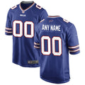 nike nfl Buffalo Bills Royal Blue Custom Jersey