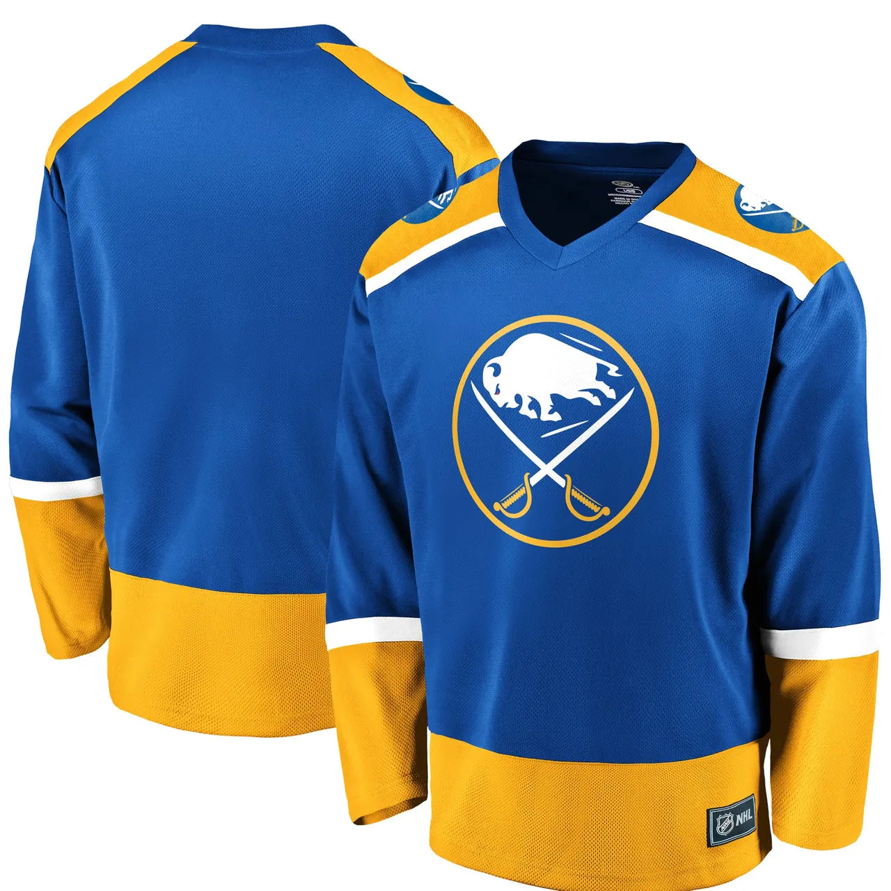 Buffalo Sabres Blue Gold Jersey