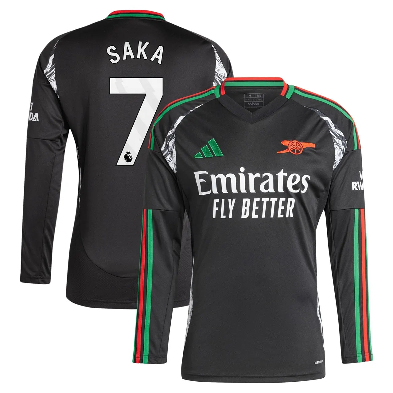 Arsenal Saka Long Sleeve Jersey