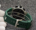 Bvlgari Green Rubber Chronograph