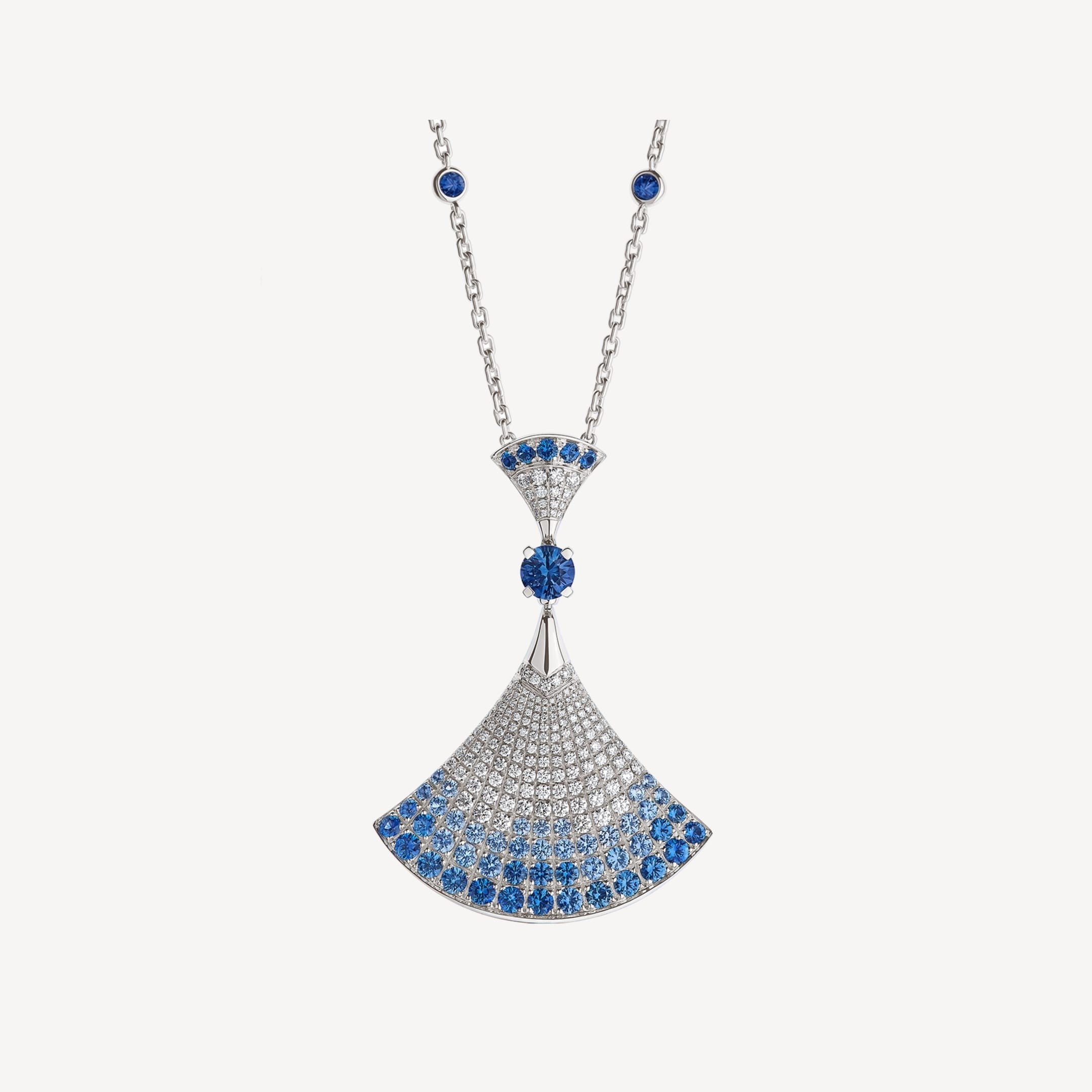 Bvlgari DREAM NECKLACE AGATE SILVER DIAMOND