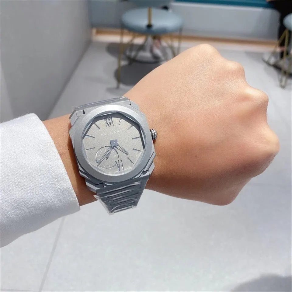 Bulgari Octo Steel Grey - Hình 3