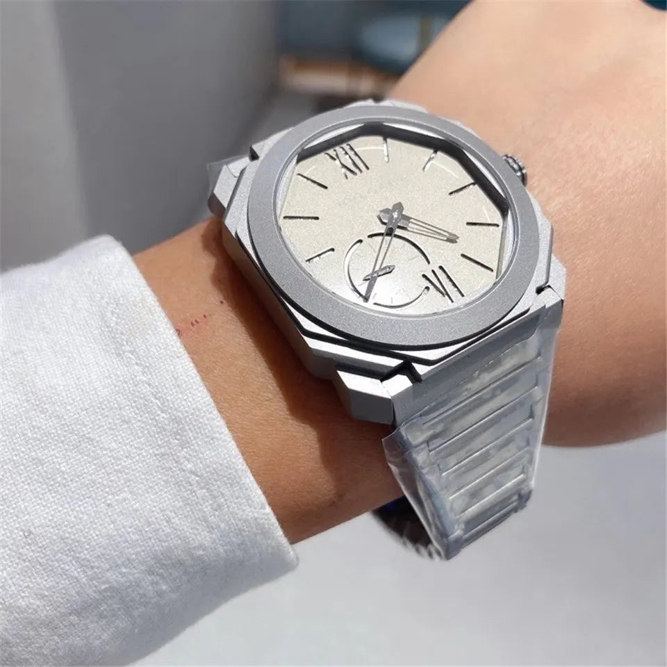Bulgari Octo Steel Grey - Hình 9