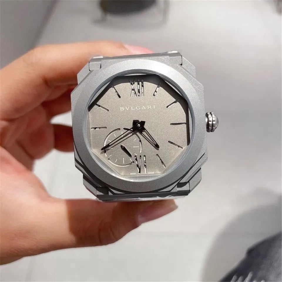 Bulgari Octo Steel Grey - Hình 4