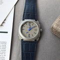 Bulgari Octo Sandblast Blue