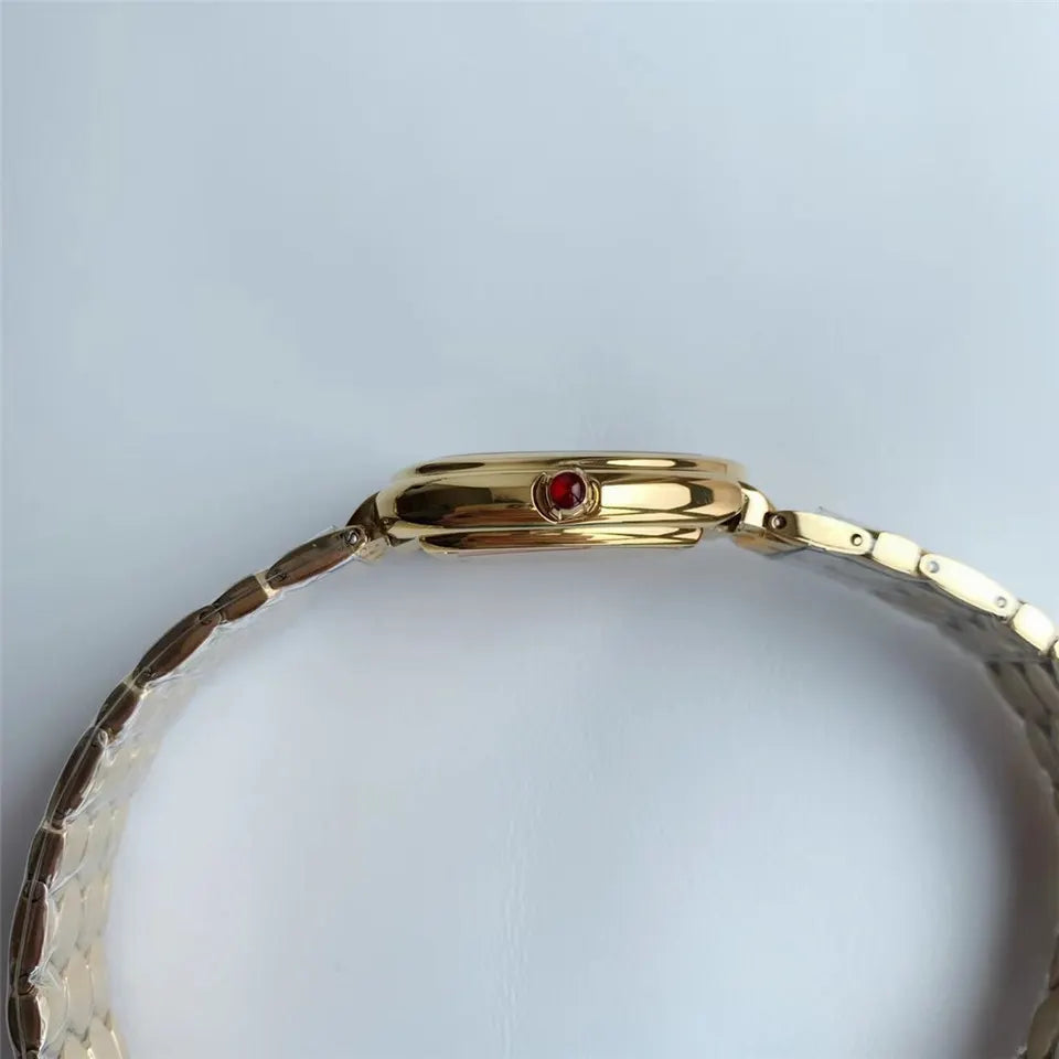 Bulgari Gold Diamond Watch - Hình 5