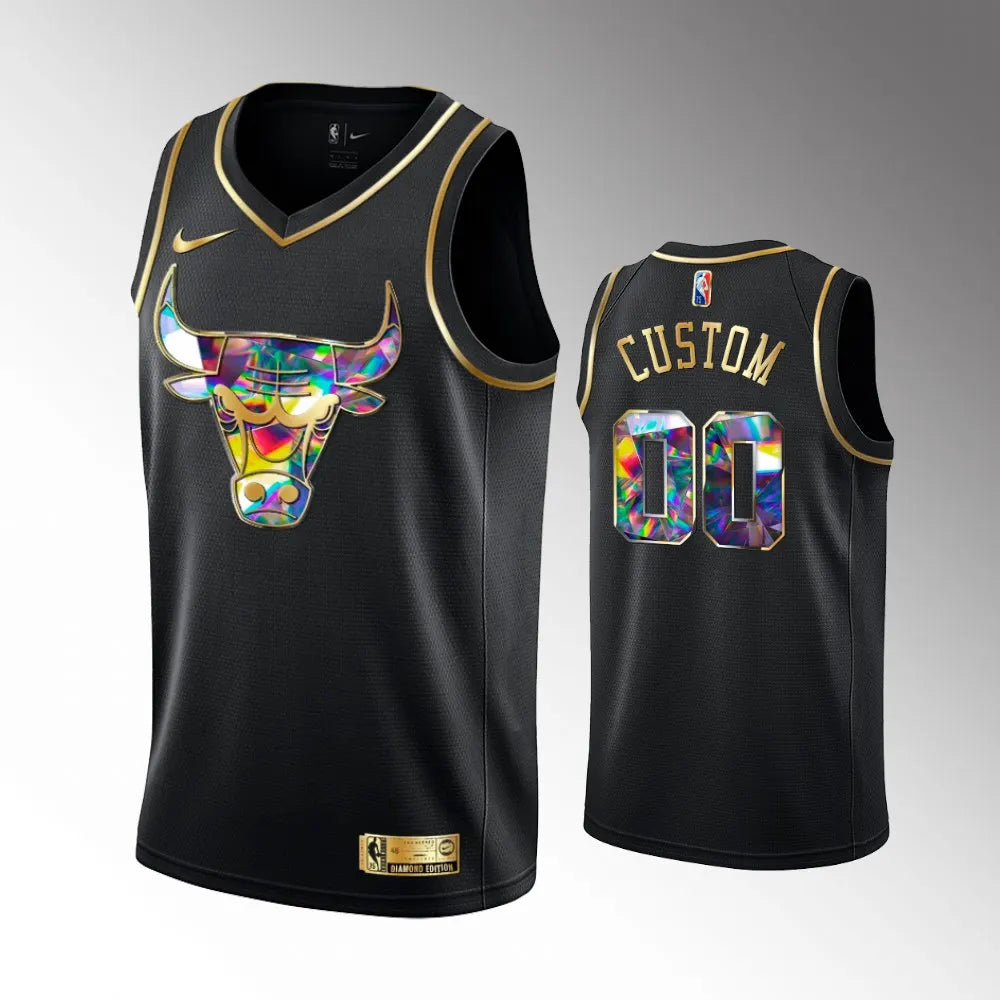 Nike Bulls Black Diamond Jersey