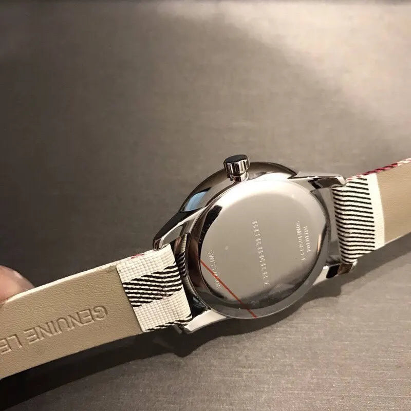 Burberry Plaid Strap Watch - Hình 2