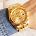 Rolex Gold Fluted Bezel