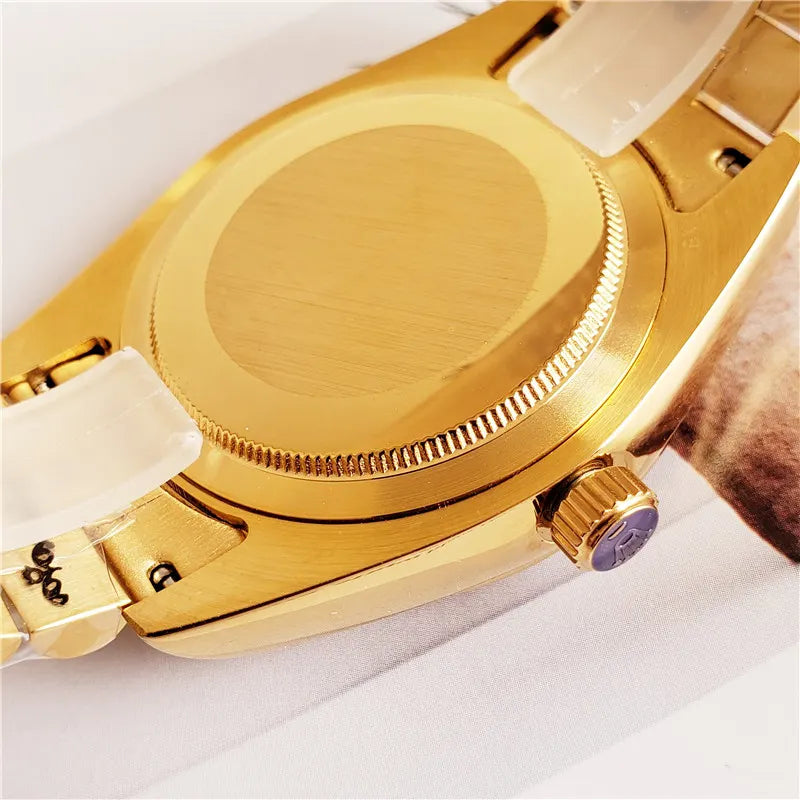 Rolex Gold Fluted Bezel - Hình 2