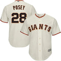 Giants Posey Cream Jersey majestic