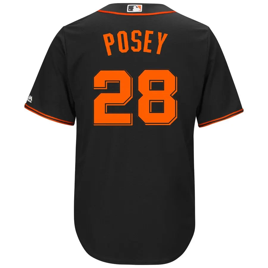 Giants Posey Black Jersey - Hình 3