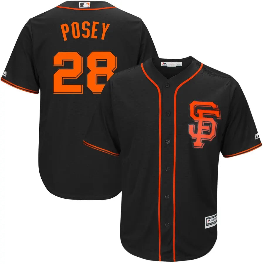 Giants Posey Black Jersey