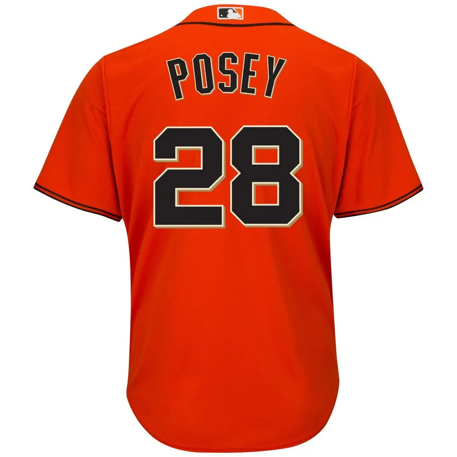 Giants Posey Orange Jersey majestic - Hình 3
