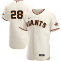 mlb Nike Giants Cream Home Jersey