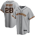 Posey Giants Gray Jersey
