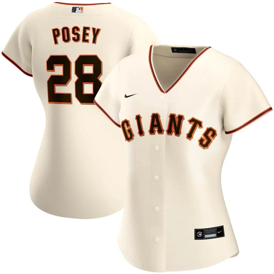 Giants Posey Cream Jersey