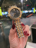 Versace Gold Silver Watch
