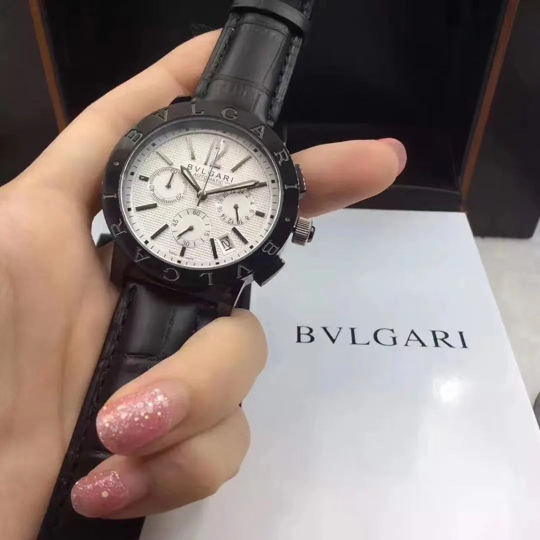 Bvlgari Octo Chronograph White Dial