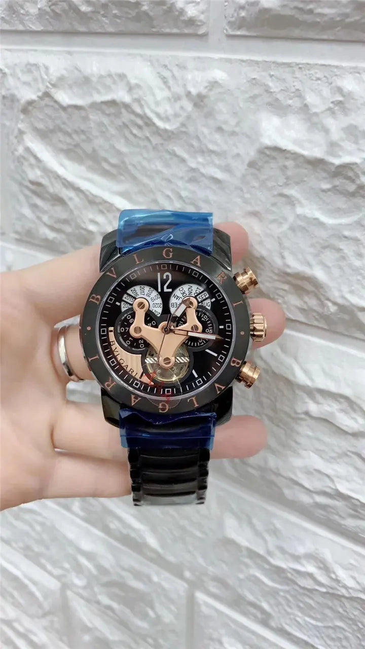 Bvlgari Octo Black Steel