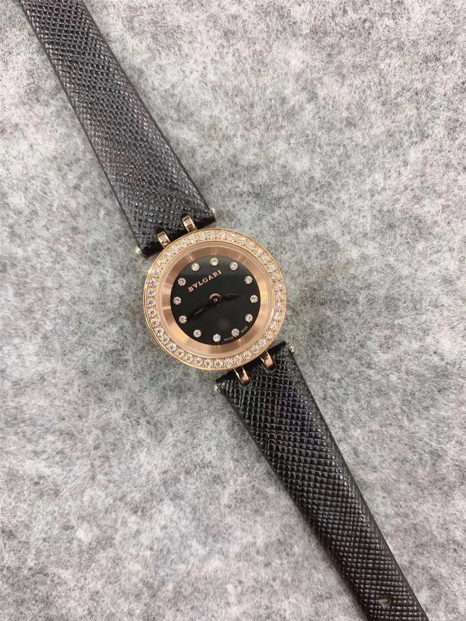 Bvlgari Black Dial Diamond - Hình 7
