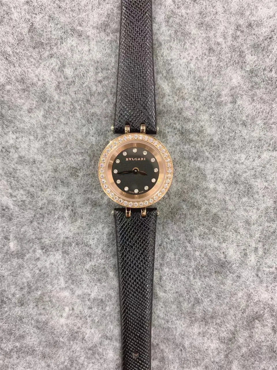 Bvlgari Black Dial Diamond