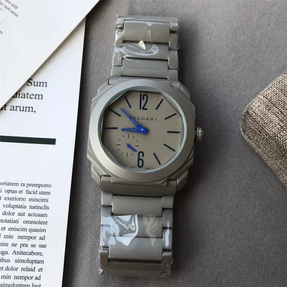 Bulgari Titanium Blue Accents - Hình 3