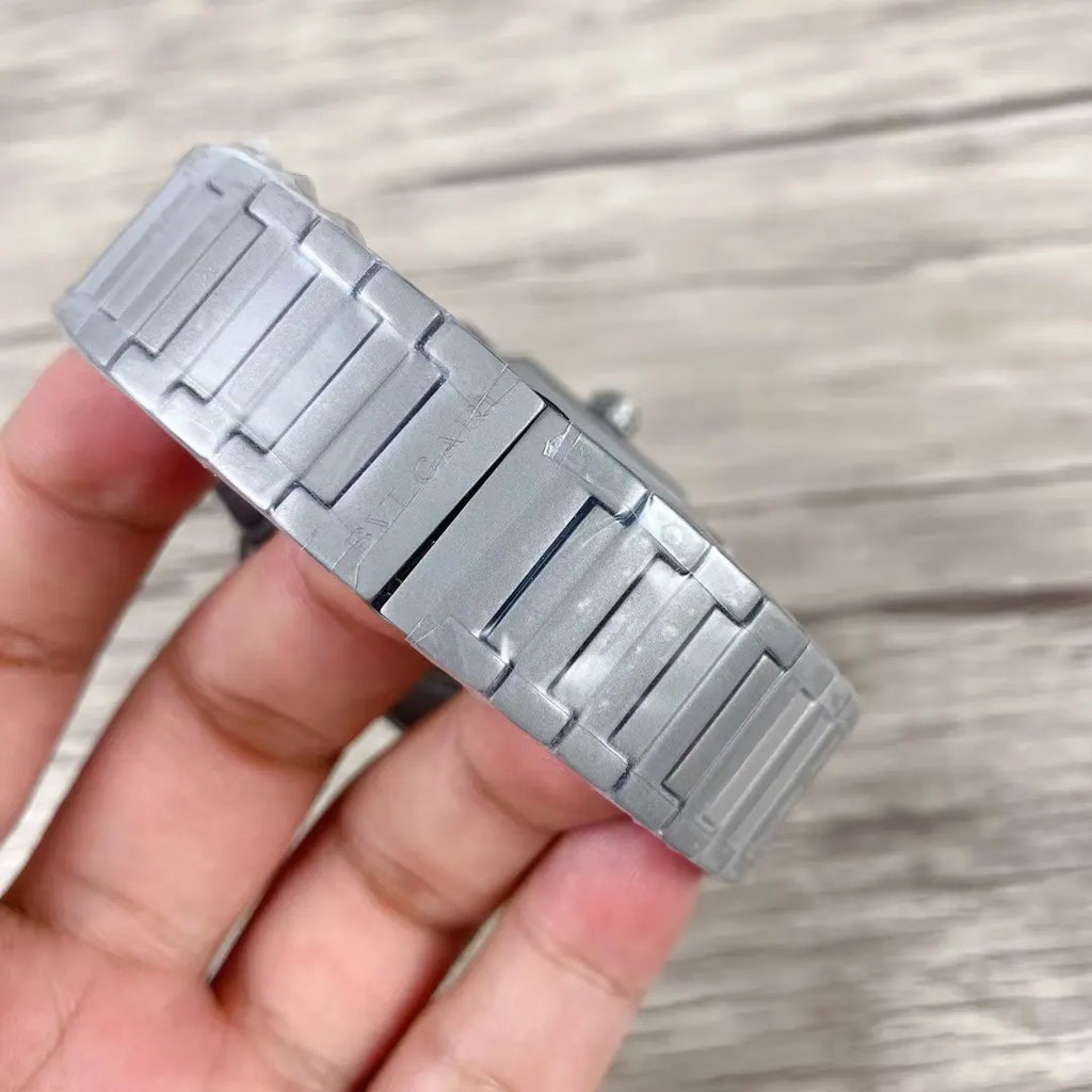 Gray Octagon Dial Watch - Hình 4