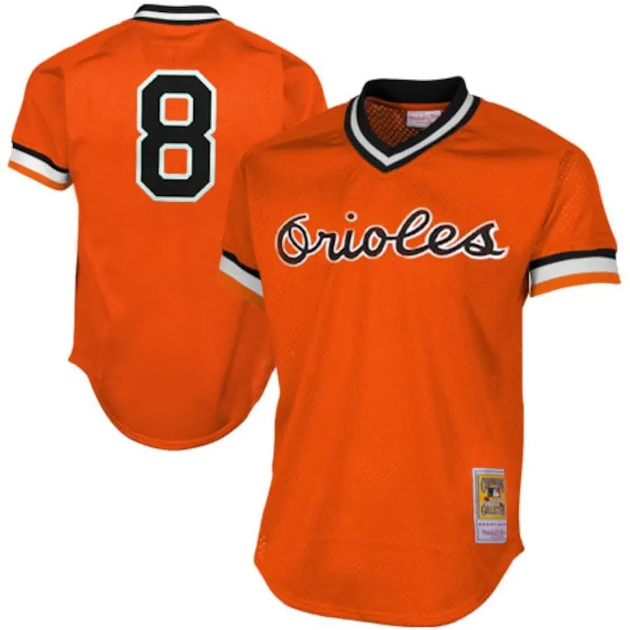 Orioles Orange Throwback Jersey