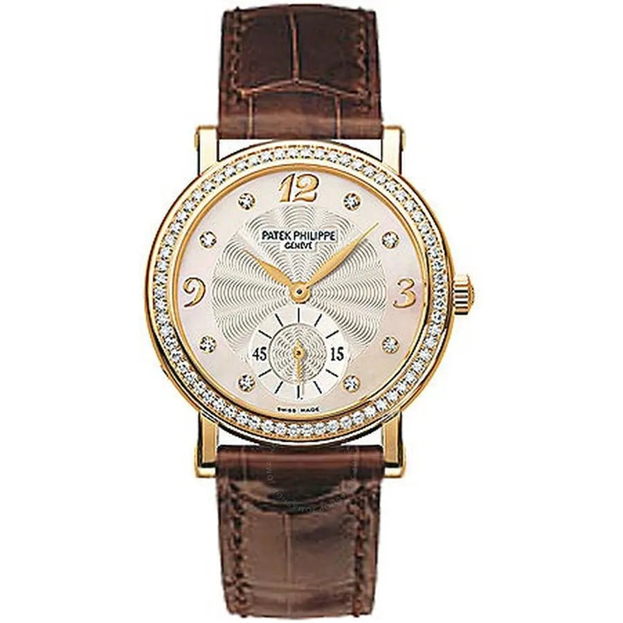 brown Patek Philippe Gold Diamond