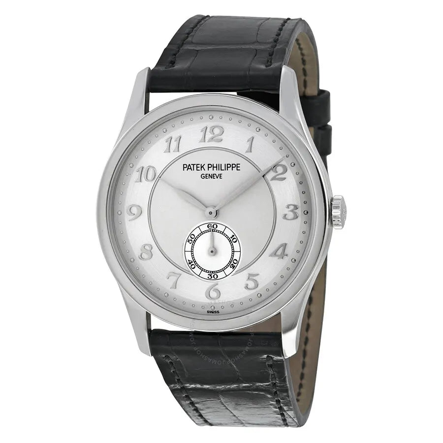 Patek Philippe Silver Dial Leather – Patek Philippe Calatrava Silver